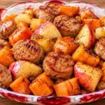 Fall Chicken-Apple Sausage Skillet