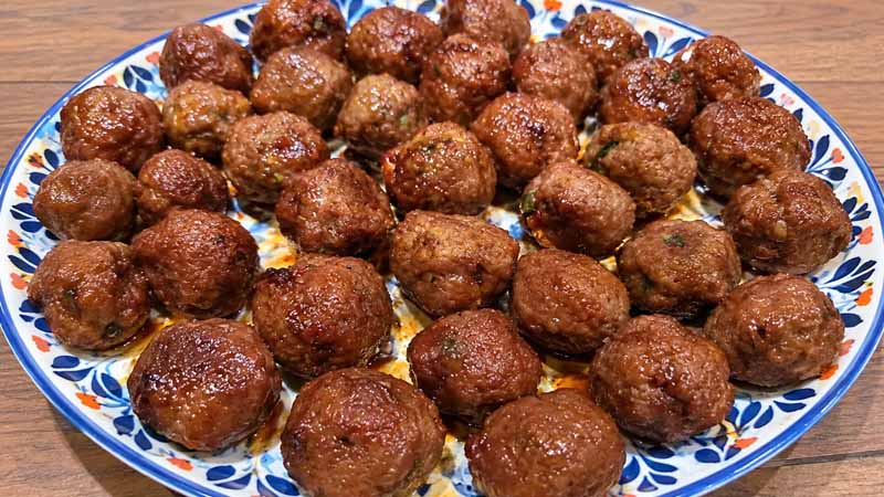 Firecracker Chicken Meatballs
