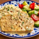 Garlic Butter Parmesan Chicken Meatloaf