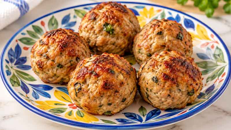 Gluten-Free Turkey Meatballs