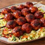 Grilled Chicken Meatballs