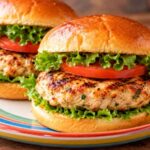 Ground Chicken Burgers