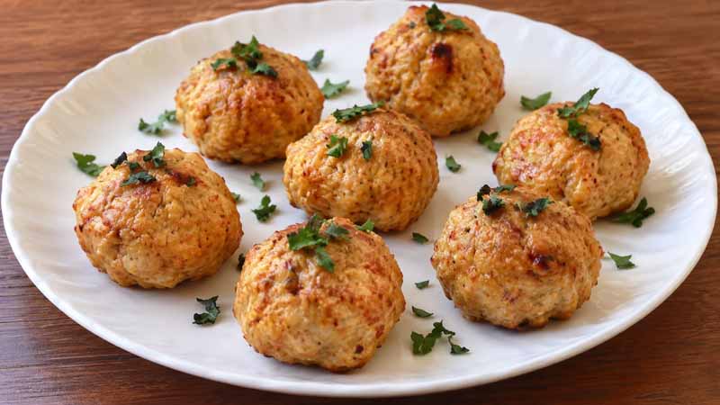 Harissa Chicken Meatballs