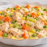 Instant Pot Chicken Pot Pie (Crustless and Gluten Free)