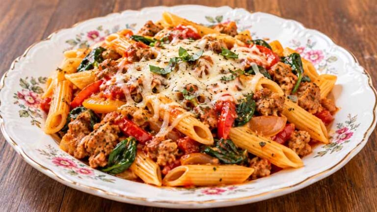 Instant Pot Pasta with Italian Sausage