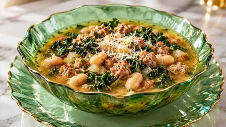 Instant Pot Tuscan Bean and Sausage Soup