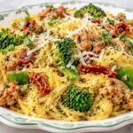Italian Chicken Pesto with Spaghetti Squash