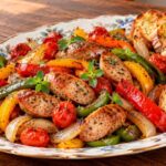 Italian Chicken Sausage and Peppers