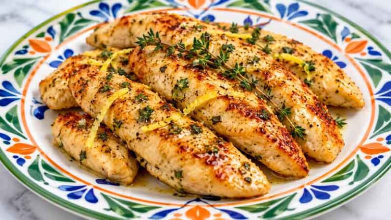 Lemon Thyme Chicken Tenders