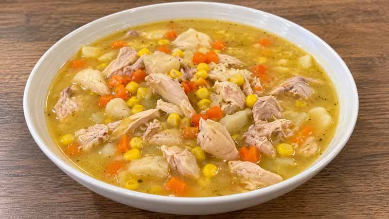 Pennsylvania Dutch Chicken Corn Soup