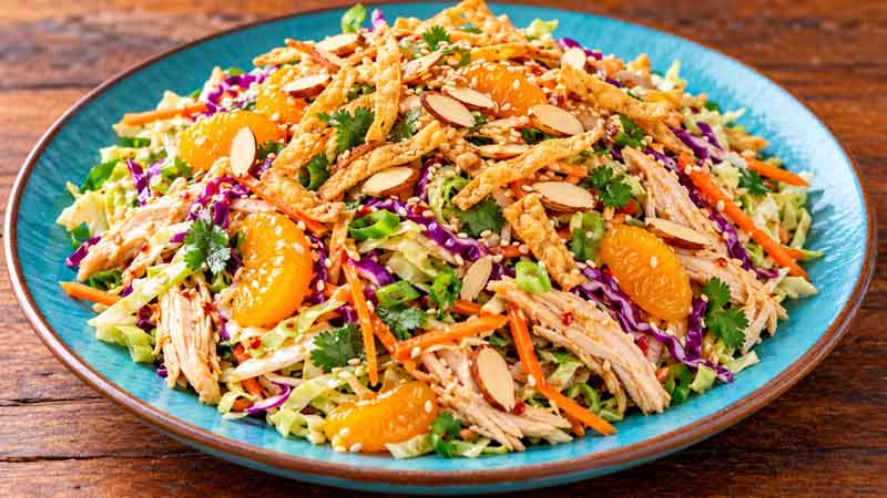 Quick Chinese Chicken Salad