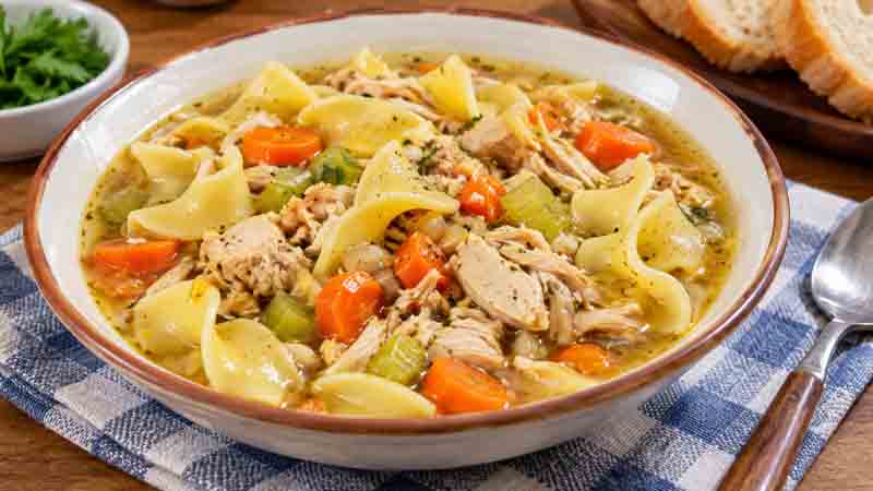 Rotisserie Chicken Noodle Soup