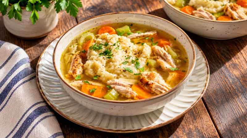 Rustic Chicken and Dumplin's