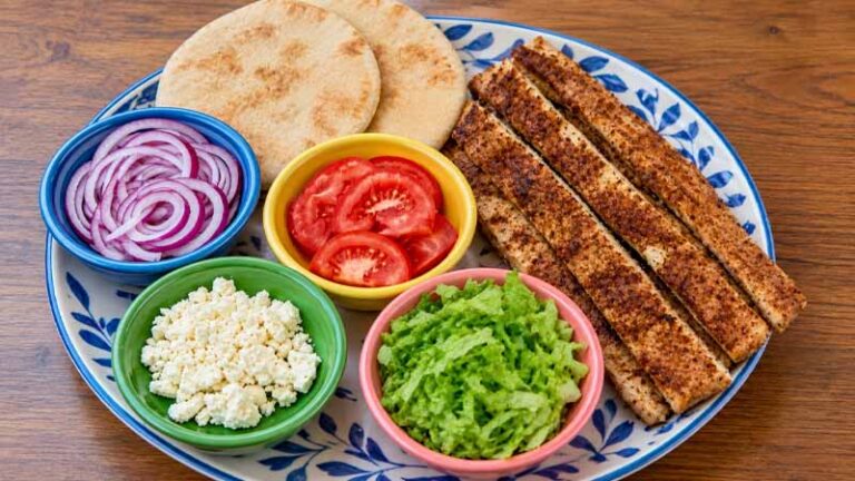 Sheet Pan Chicken Gyros