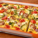 Sheet Pan Mediterranean Frittata