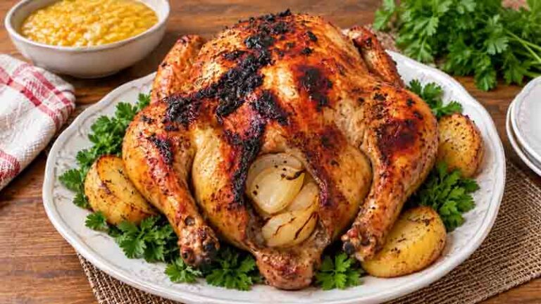 Simple Slow Roast Chicken