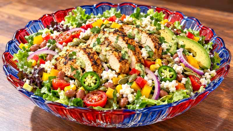 Southwest Chicken Power Salad