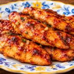 Tangy Oven-Baked Chicken Tenders without Breading