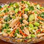 Thai Chopped Chicken Bean Salad