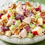 Chicken Salad with Apples, Grapes, and Walnuts