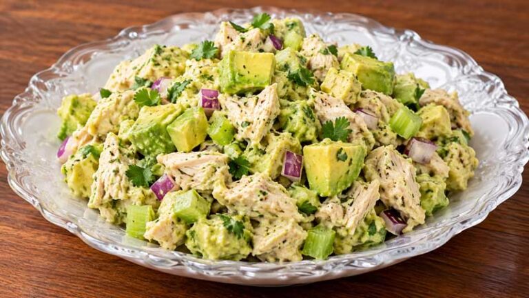 Creamy Avocado Chicken Salad