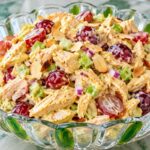 Curry Chicken Salad with Grapes