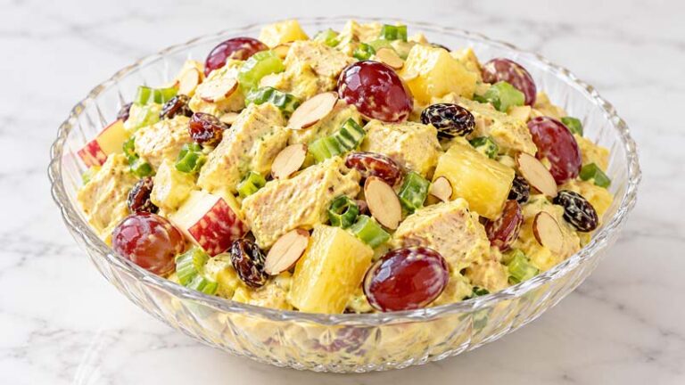 Fruited Curry Chicken Salad