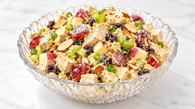 Fruity Curry Chicken Salad