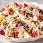 Pecan Chicken Salad with Apples and Grapes