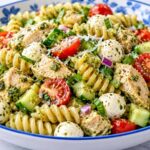 Pesto Chicken Pasta Salad
